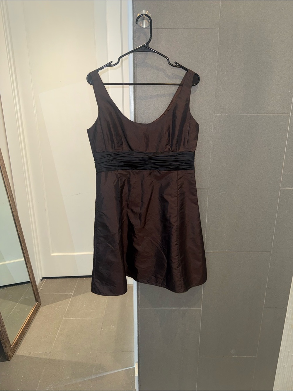 Calvin Klein Brown Black Homecoming Cocktail Dress Estimated Size 10